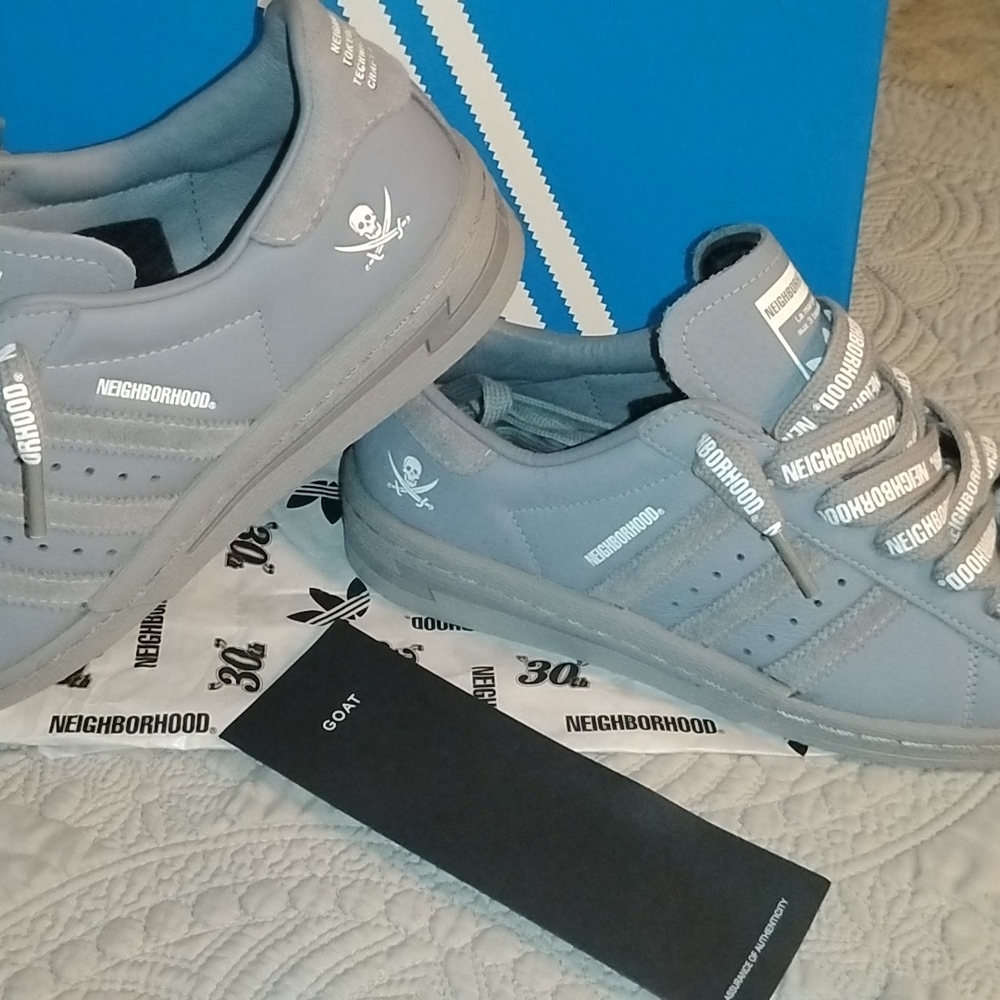 Neighborhood Gray Sneakers with Unique Sole